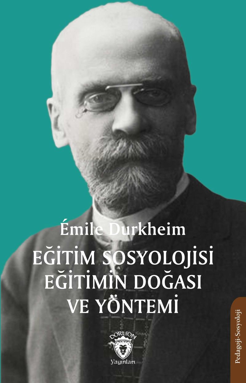 Eğitim Sosyolojisi Eğitimin Doğası ve Yöntemi kitap kapağı