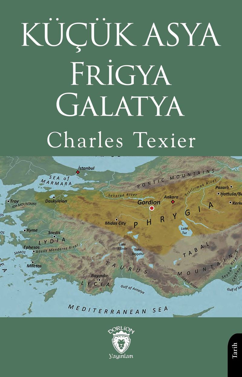 Küçük Asya Frigya-Galatya kitap kapağı