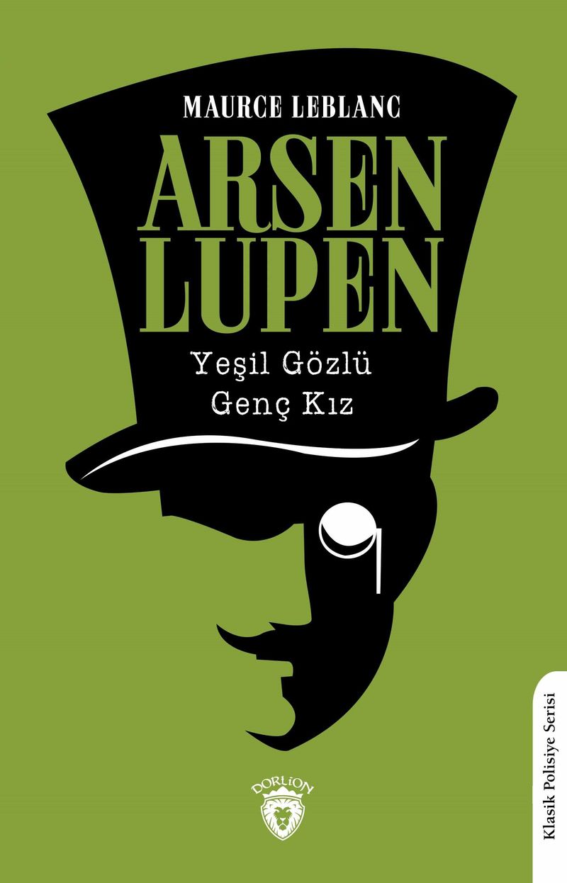 Arsen Lupen / Yeşil Gözlü Genç Kız kitap kapağı