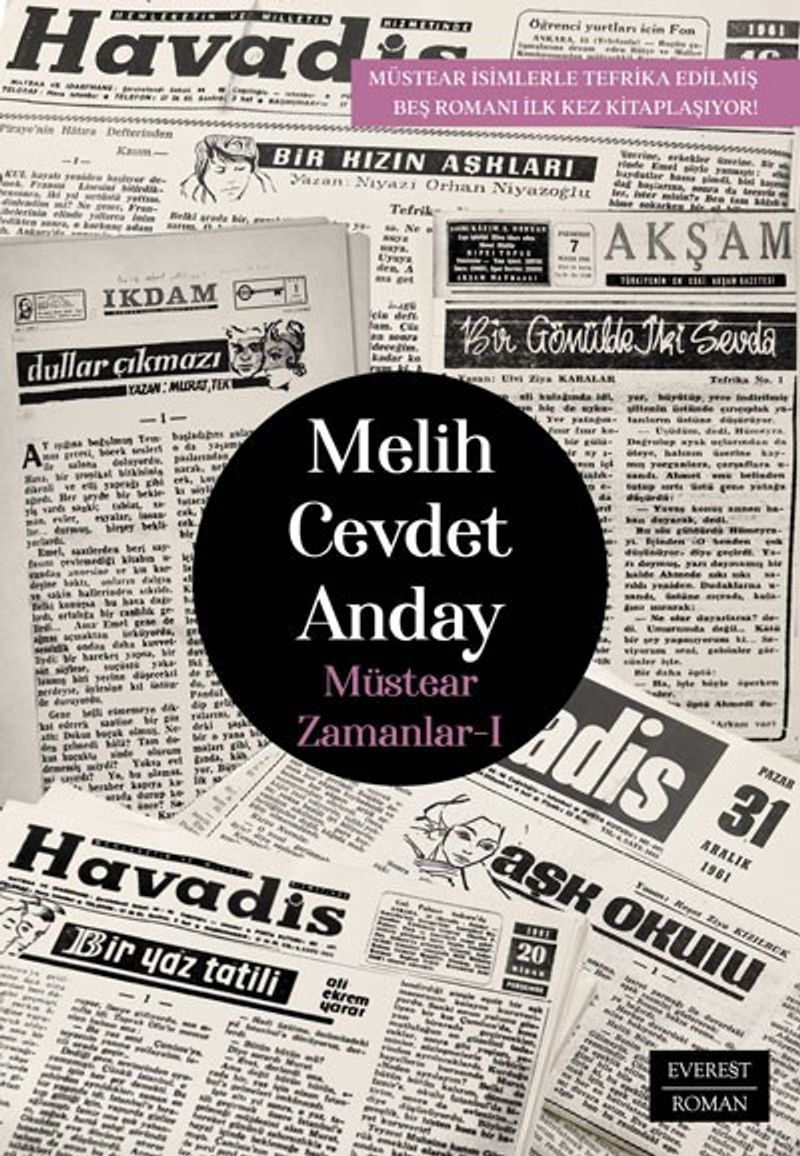 Müstear Zamanlar 1 kitap kapağı