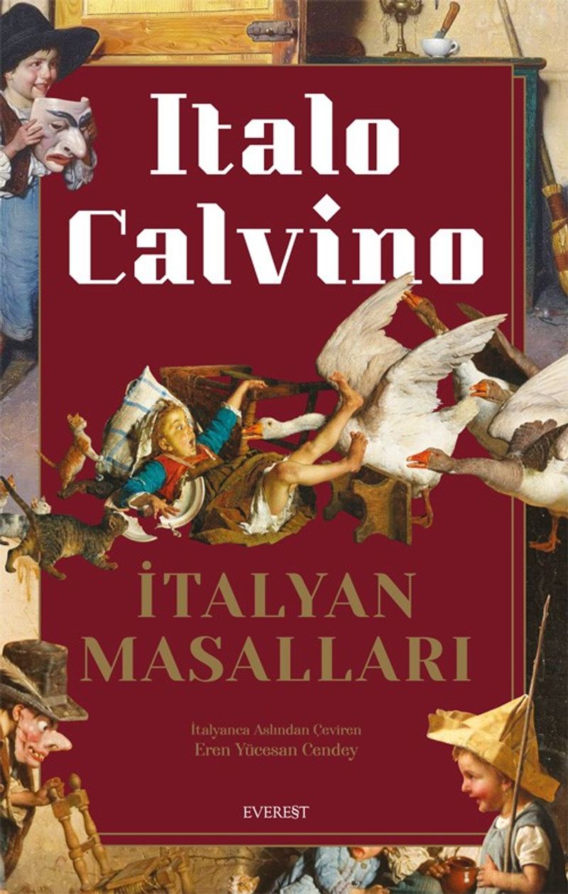 İtalyan Masalları (Ciltli) kitap kapağı