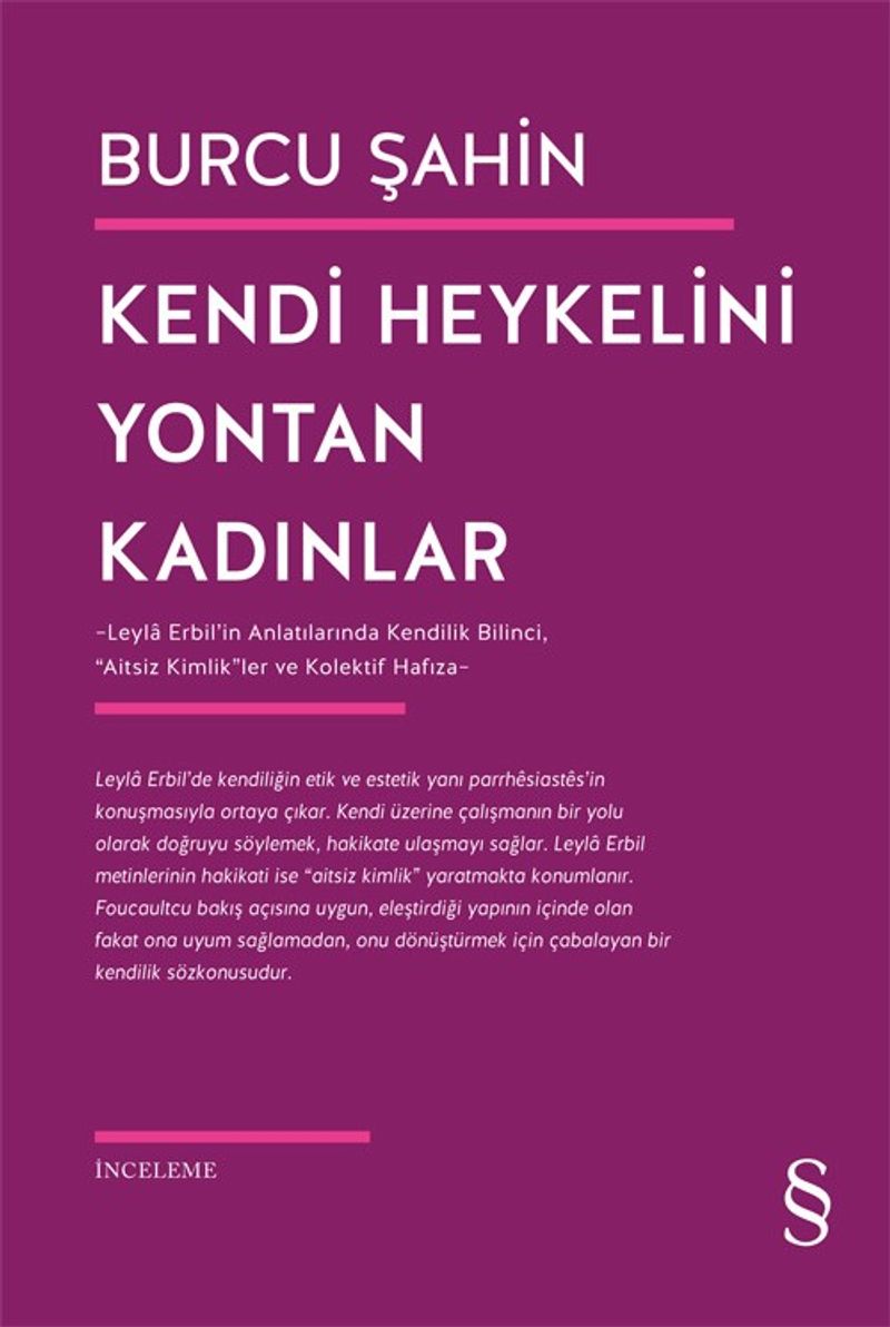 Kendi Heykelini Yontan Kadınlar kitap kapağı