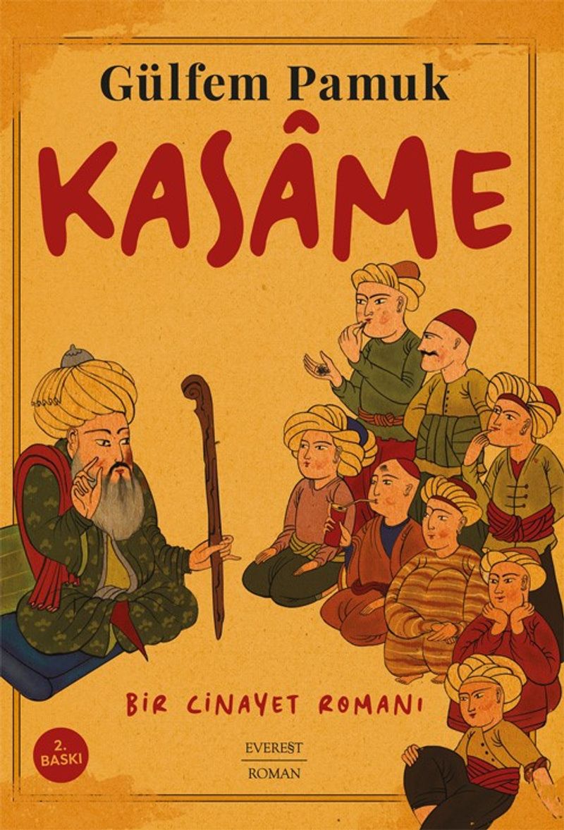 Kasame / Bir Cinayet Romanı kitap kapağı