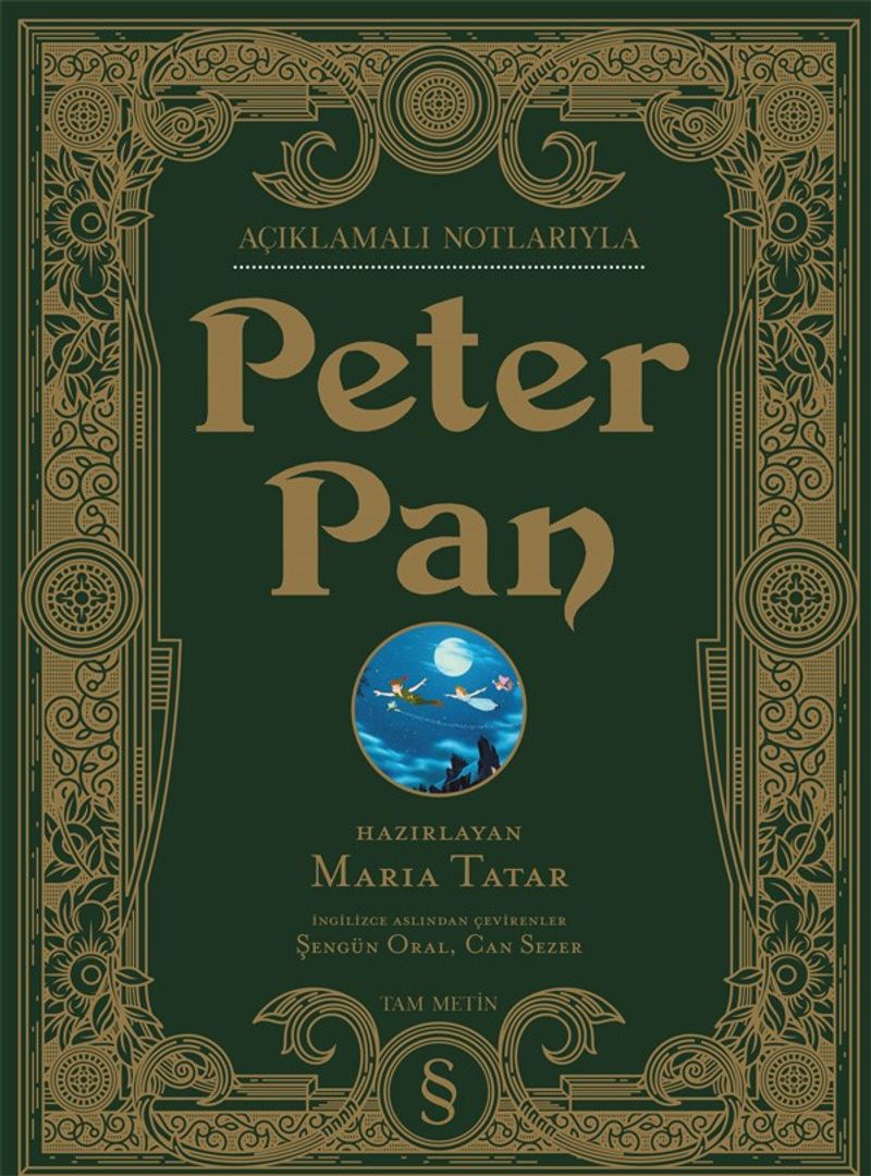 Açıklamalı Notlarıyla Peter Pan Yüzüncü Yıl Baskısı (Ciltli Renkli Resimli) kitap kapağı