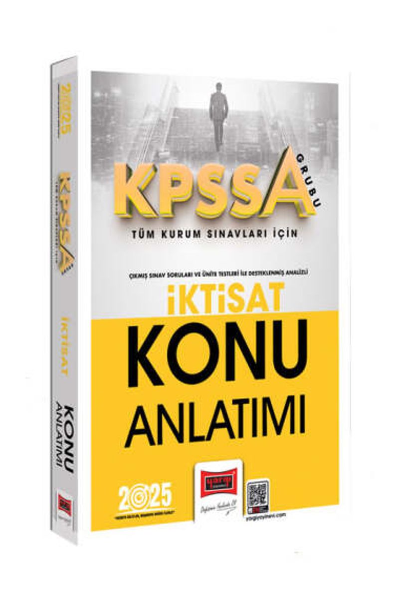 2025 KPSS-A Grubu Tüm Kurum Sınavları İçin İktisat Konu Anlatımı kitap kapağı