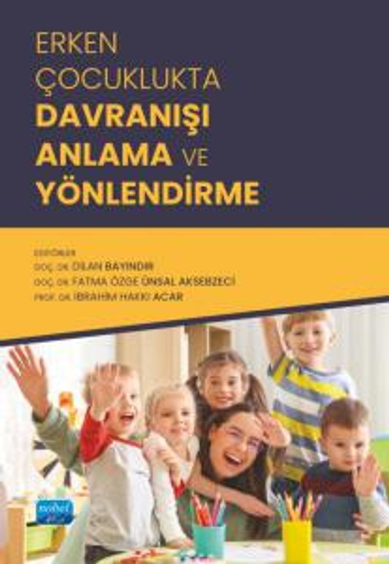 Erken Çocuklukta Davranışı Anlama ve Yönlendirme kitap kapağı