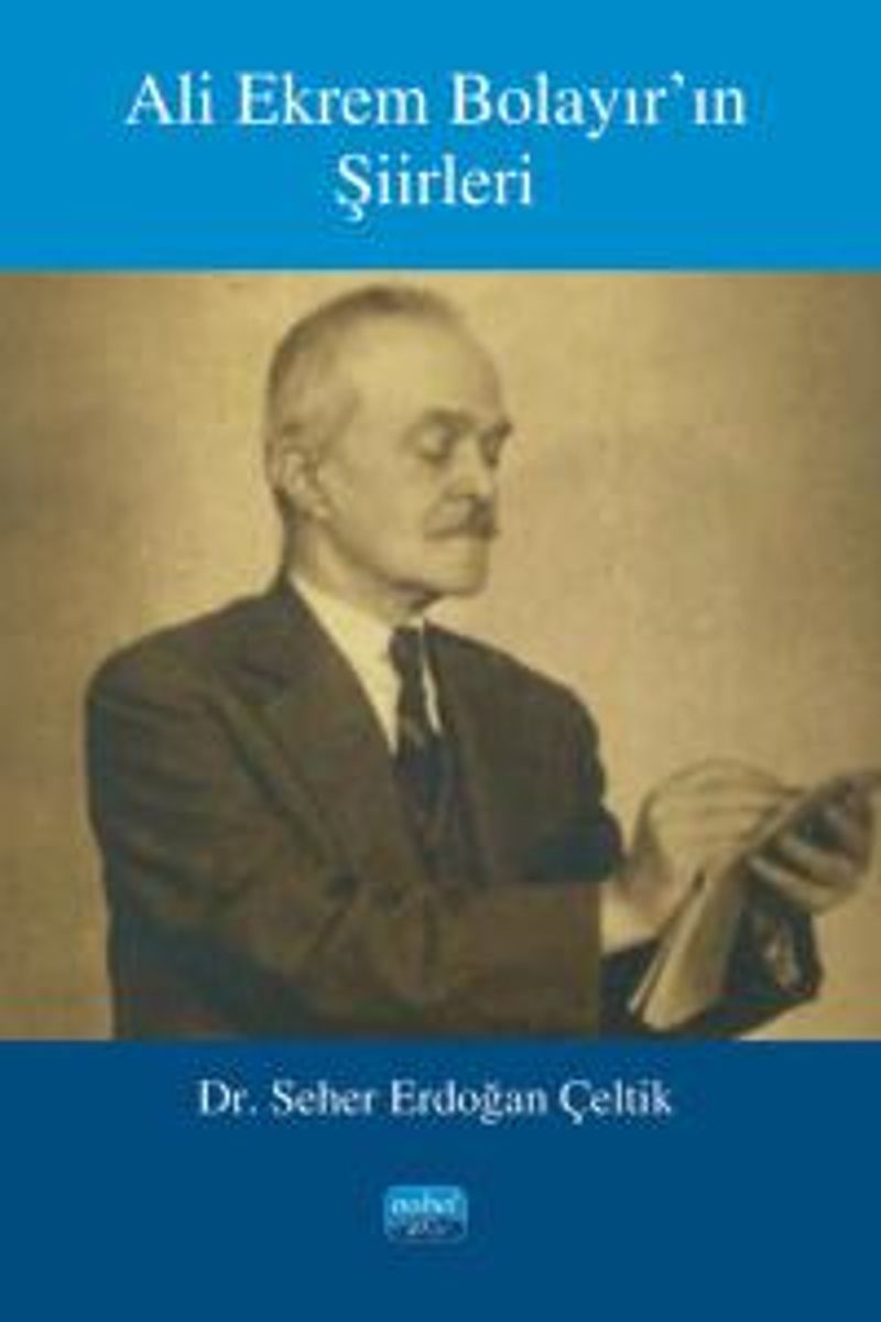Ali Ekrem Bolayır'ın Şiirleri kitap kapağı