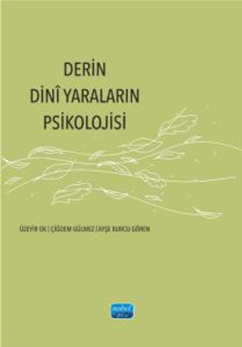 Derin Dinî Yaraların Psikolojisi kitap kapağı