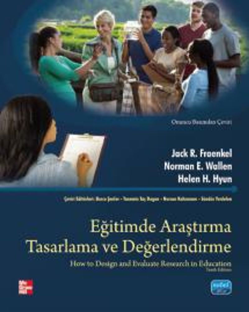 Eğitimde Araştırma Tasarlama ve Değerlendirme kitap kapağı