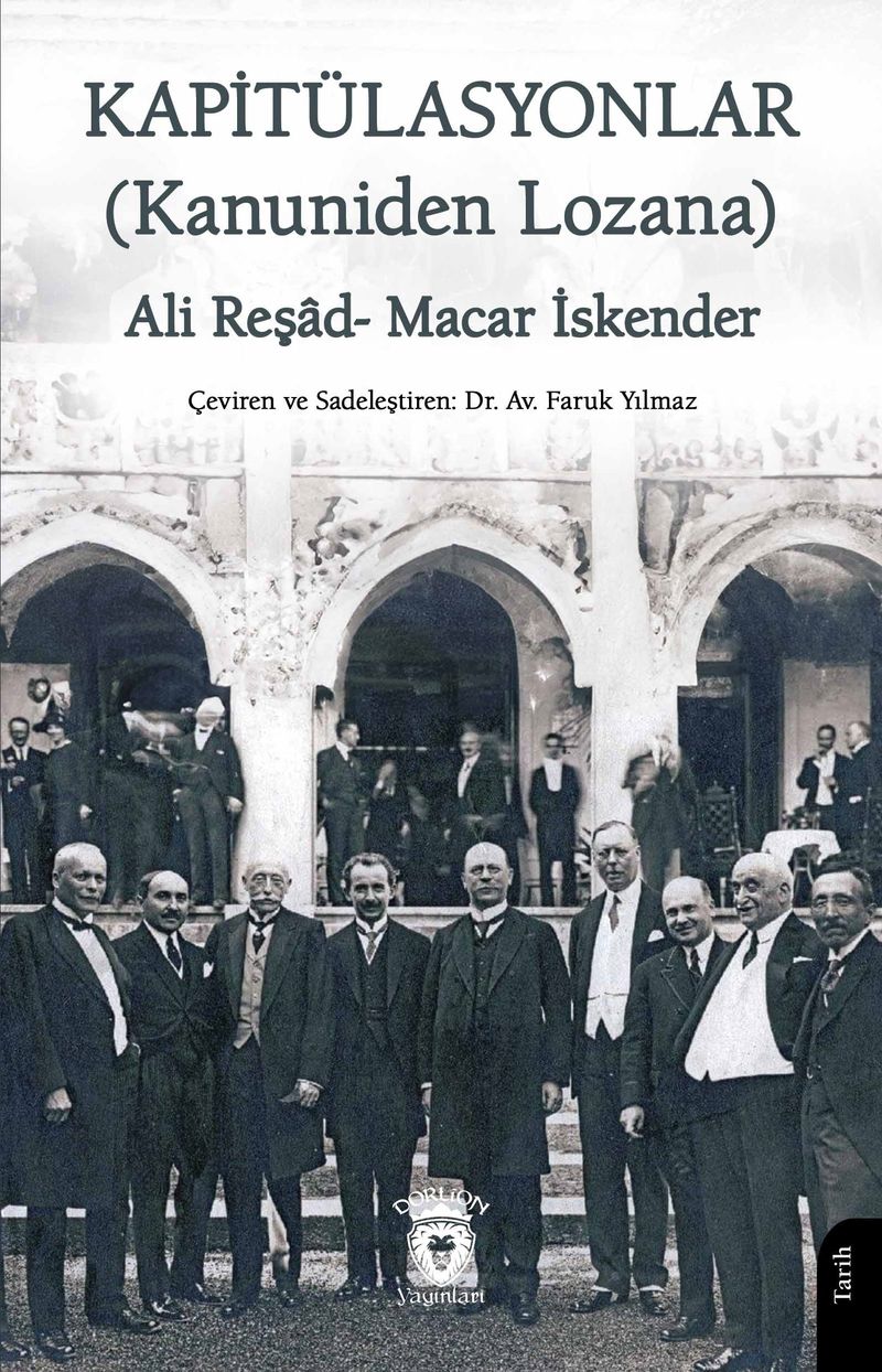 Kapitülasyonlar (Kanuniden Lozana) kitap kapağı