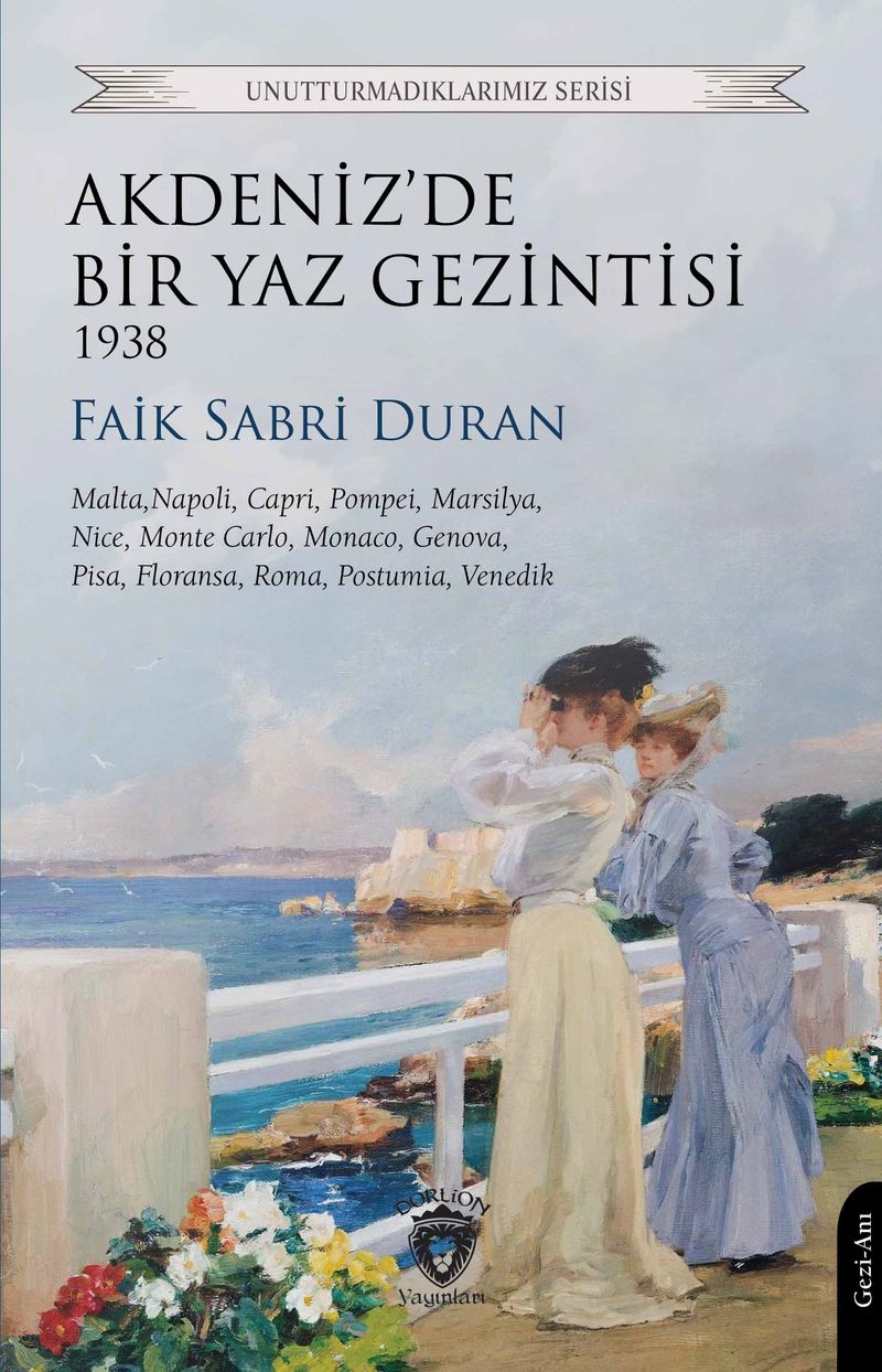 Akdeniz'de Bir Yaz Gezintisi 1938 kitap kapağı