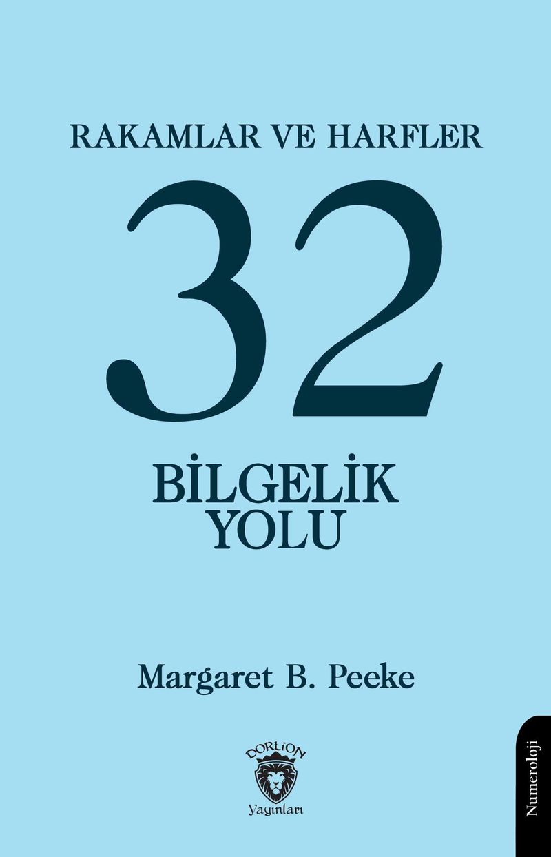 Rakamlar ve Harfler veya Otuz İki Bilgelik Yolu kitap kapağı