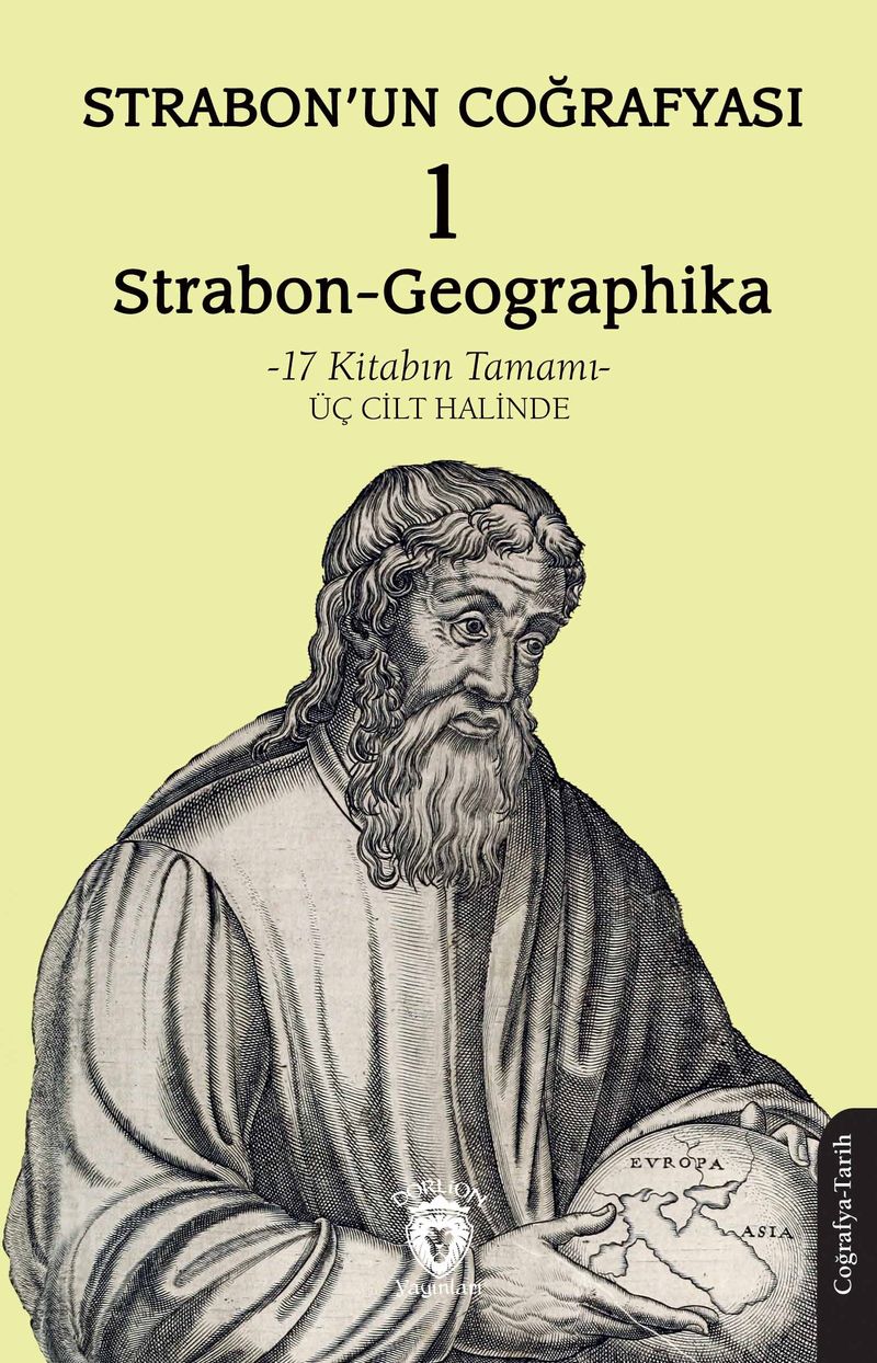 Strabon'un Coğrafyası (Strabon-Geographika) 1 kitap kapağı