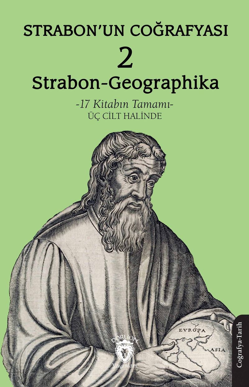 Strabon'un Coğrafyası (Strabon-Geographika) 2 kitap kapağı