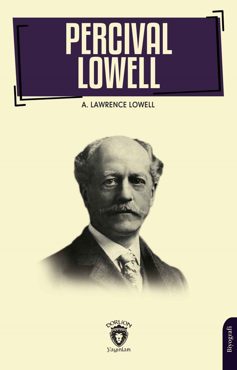 Percival Lowell kitap kapağı