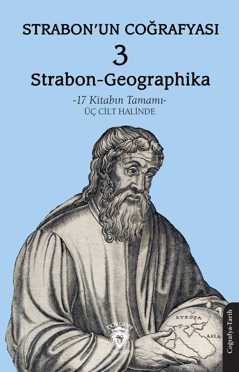 Strabon'un Coğrafyası (Strabon-Geographika) 3 kitap kapağı