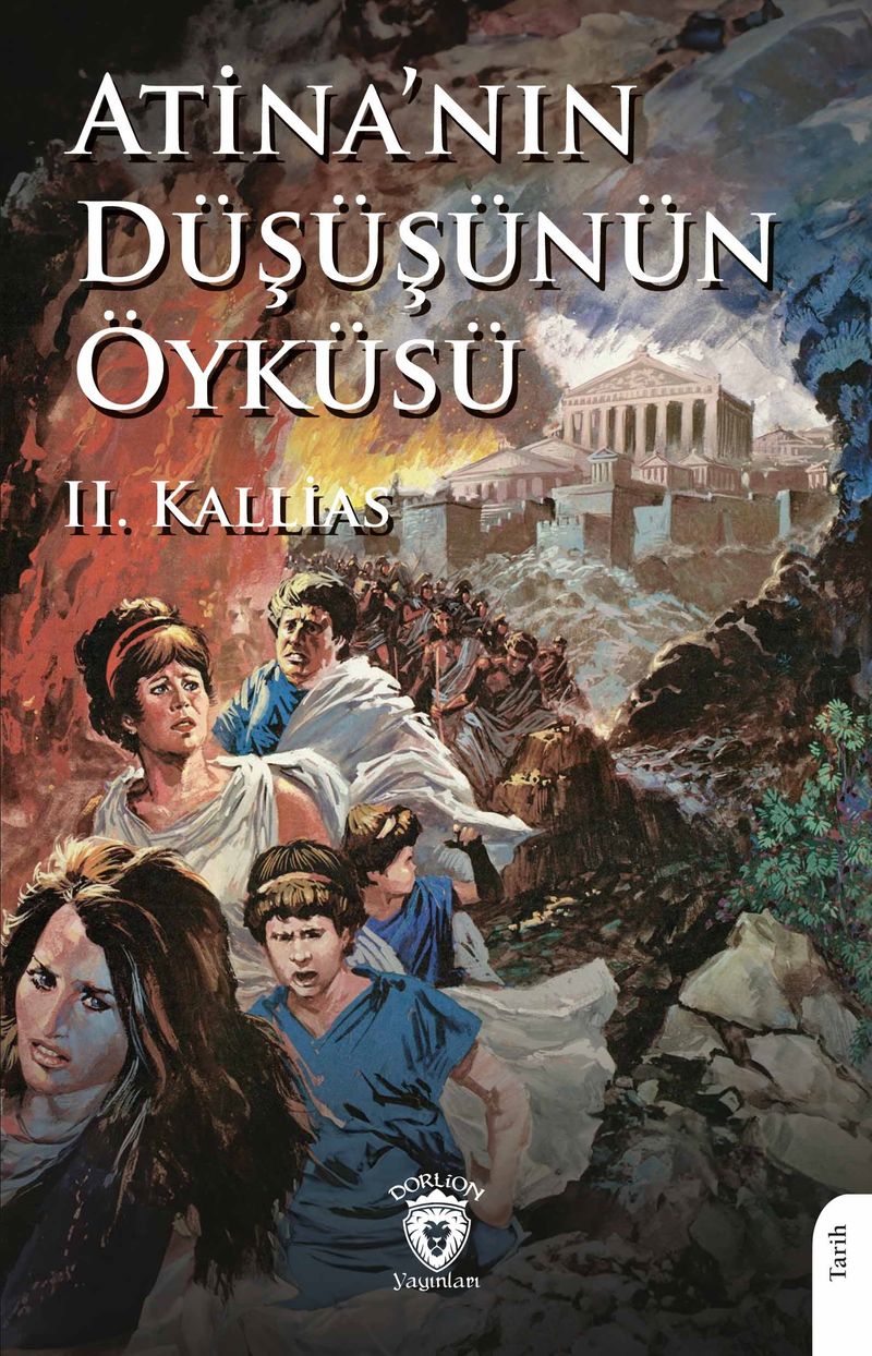 Atina'nın Düşüşünün Öyküsü kitap kapağı