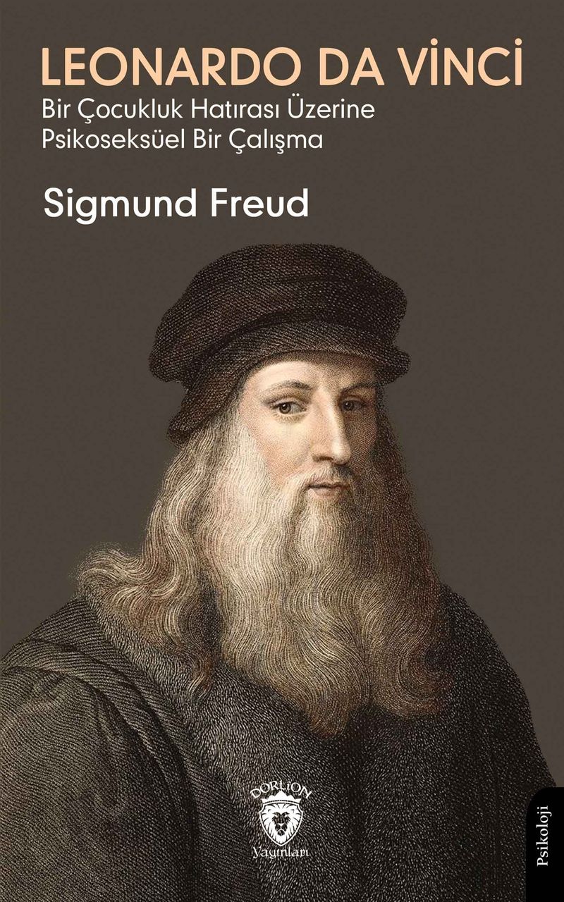 Leonardo Da Vinci (Bir Çocukluk Hatırası Üzerine Psikoseksüel Bir Çalışma) kitap kapağı