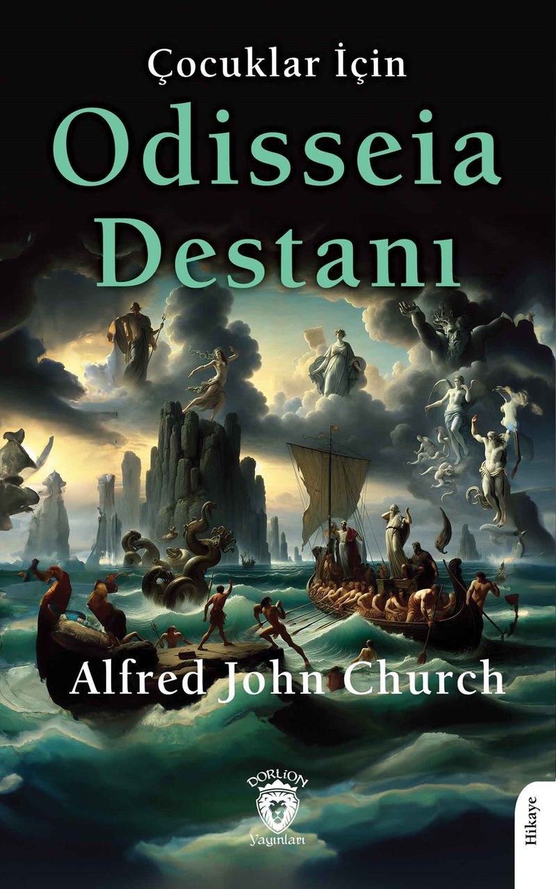 Çocuklar İçin Odisseia Destanı kitap kapağı