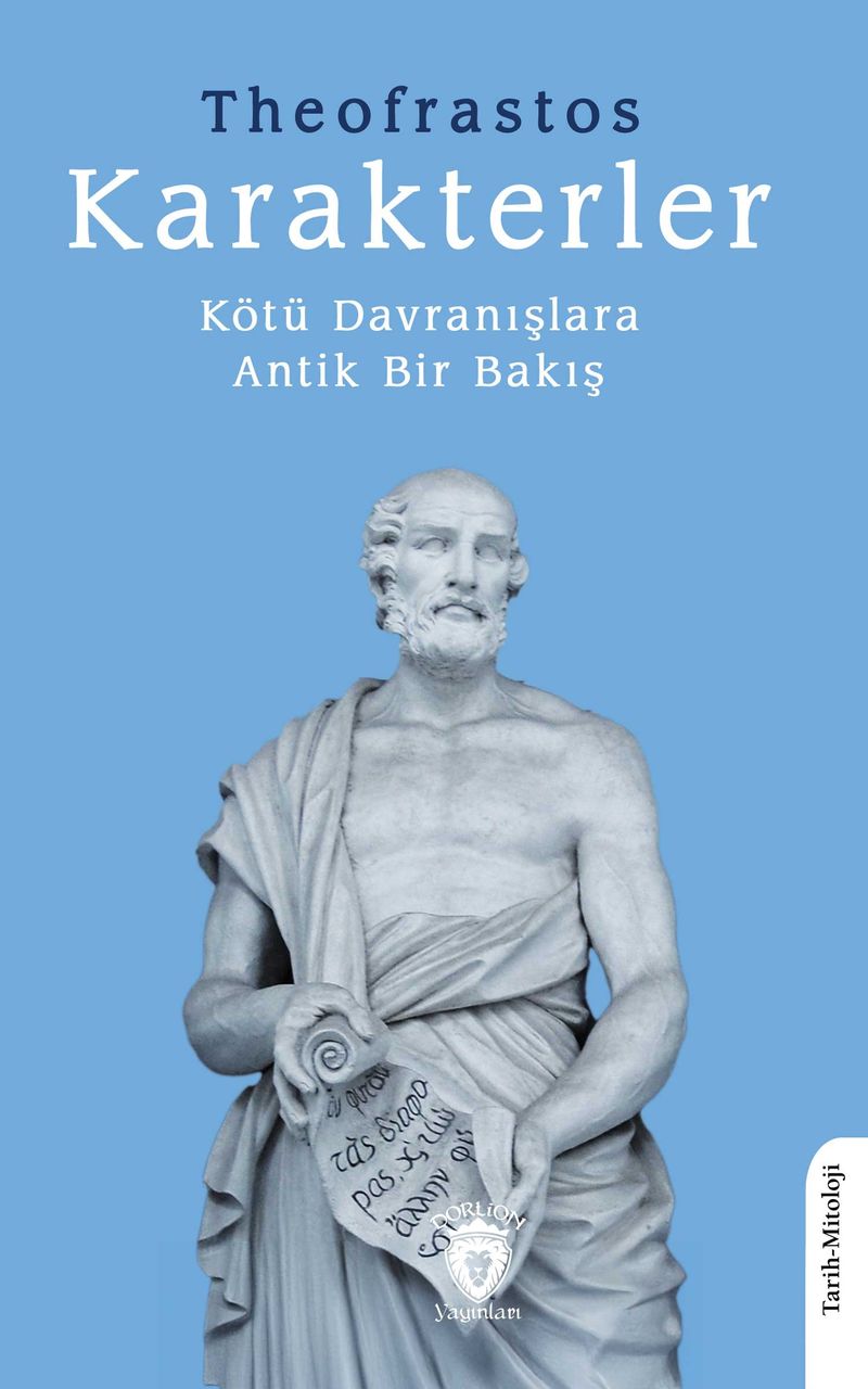 Karakterler Kötü Davranışlara Antik Bir Bakış kitap kapağı