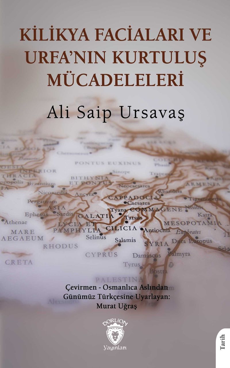 Kilikya Faciaları ve Urfa'nın Kurtuluş Mücadeleleri kitap kapağı
