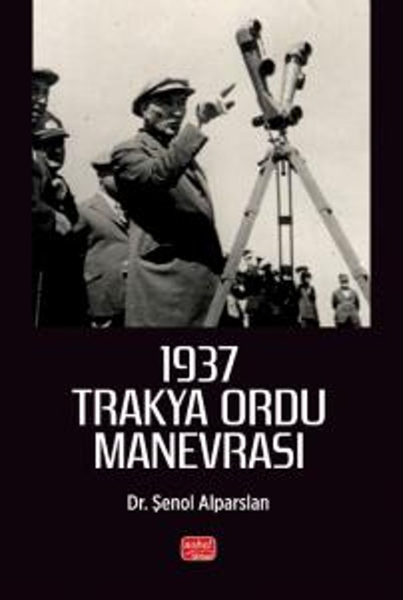 1937 Trakya Ordu Manevrası kitap kapağı