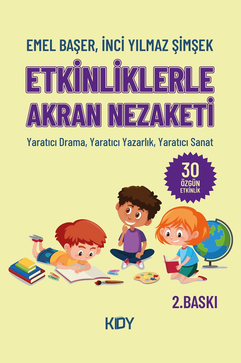 Etkinliklerle Akran Nezaketi kitap kapağı