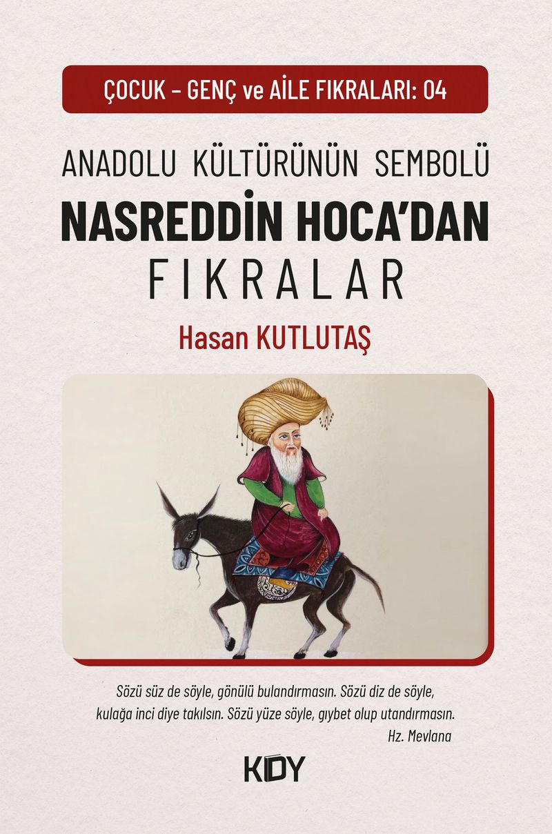 Anadolu Kültürünün Sembolü Nasreddin Hoca'dan Fıkralar kitap kapağı
