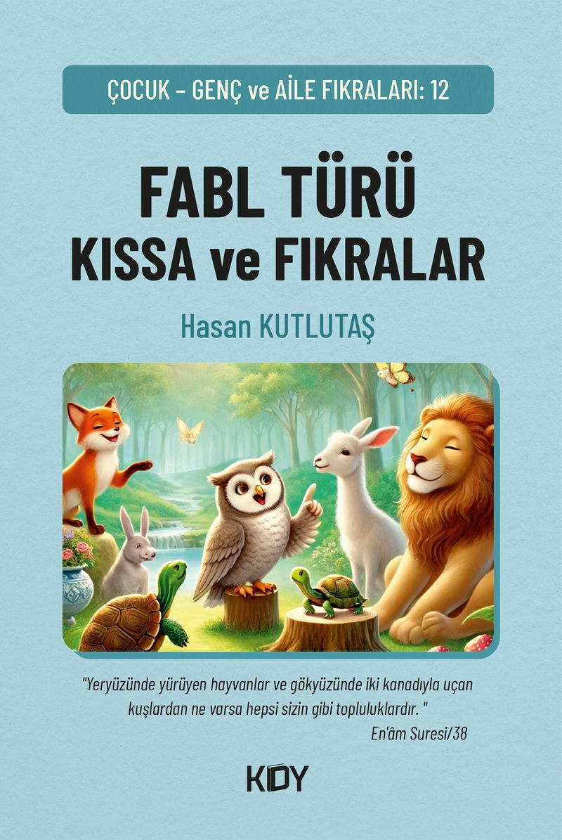 Fabl Türü Kıssa ve Fıkralar kitap kapağı