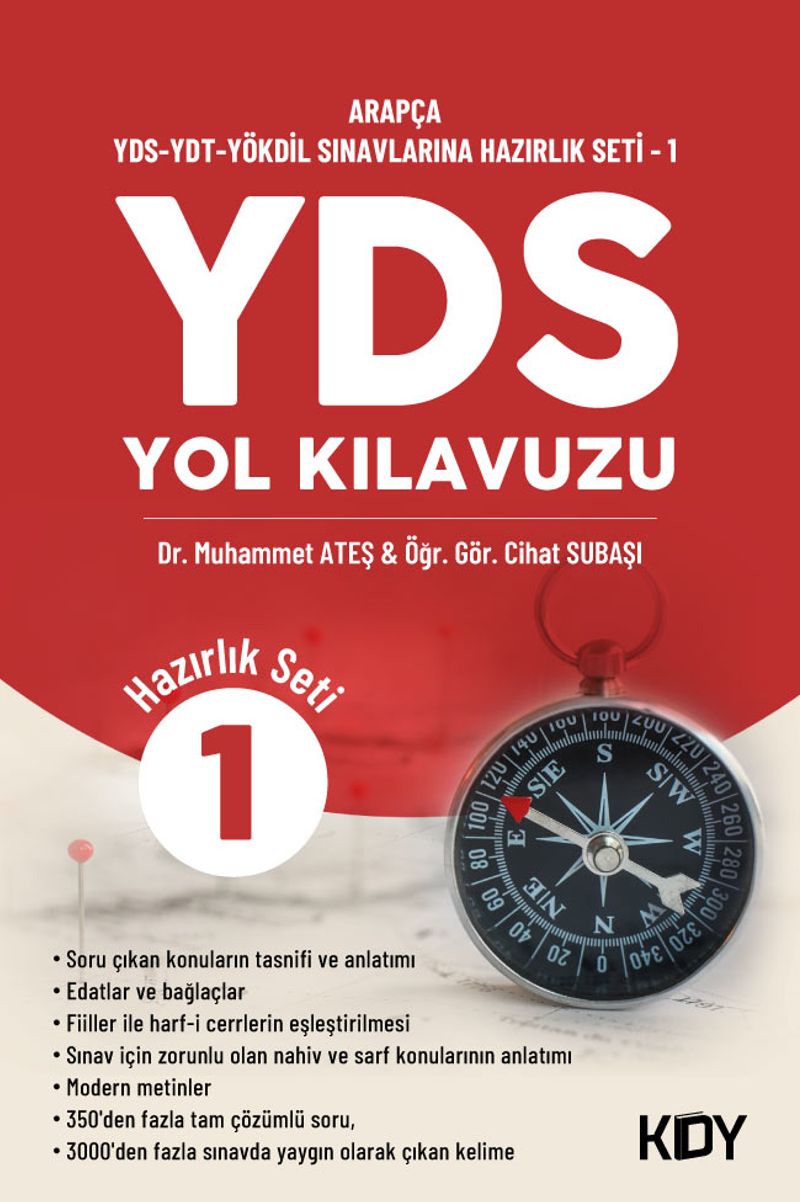 YDS Yol Kılavuzu 1 kitap kapağı