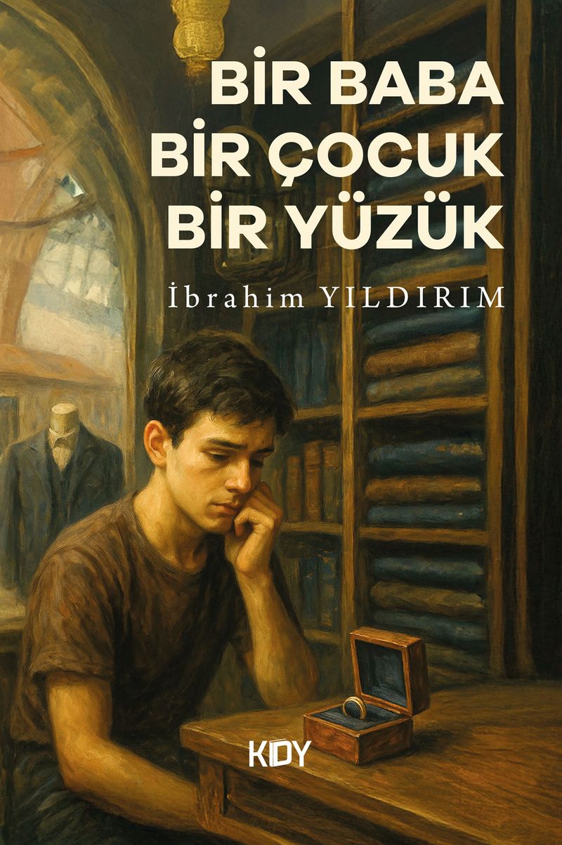 Bir Baba Bir Çocuk Bir Yüzük kitap kapağı