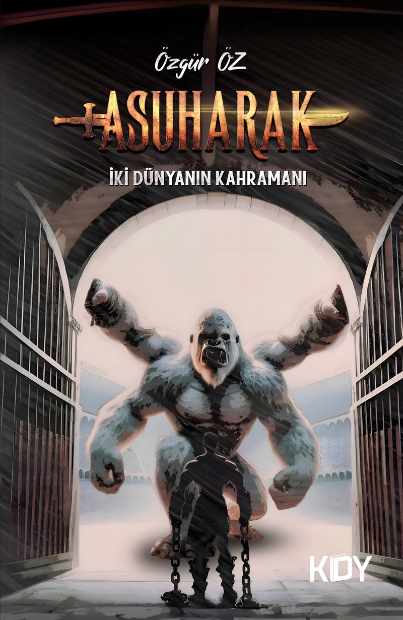 Asuharak İki Dünyanın Kahramanı kitap kapağı