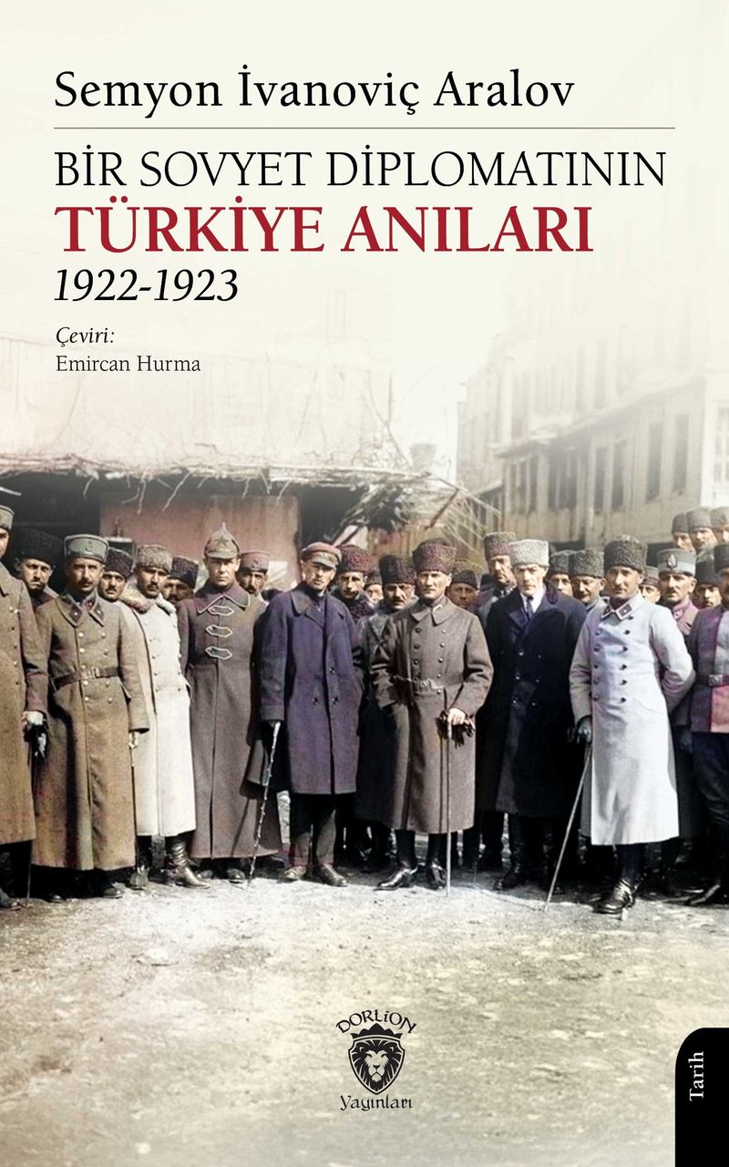 Bir Sovyet Diplomatının Türkiye Anıları 1922-1923 kitap kapağı