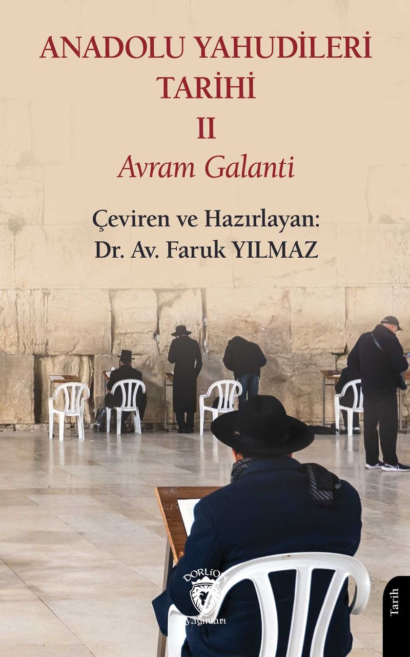 Anadolu Yahudileri Tarihi II kitap kapağı