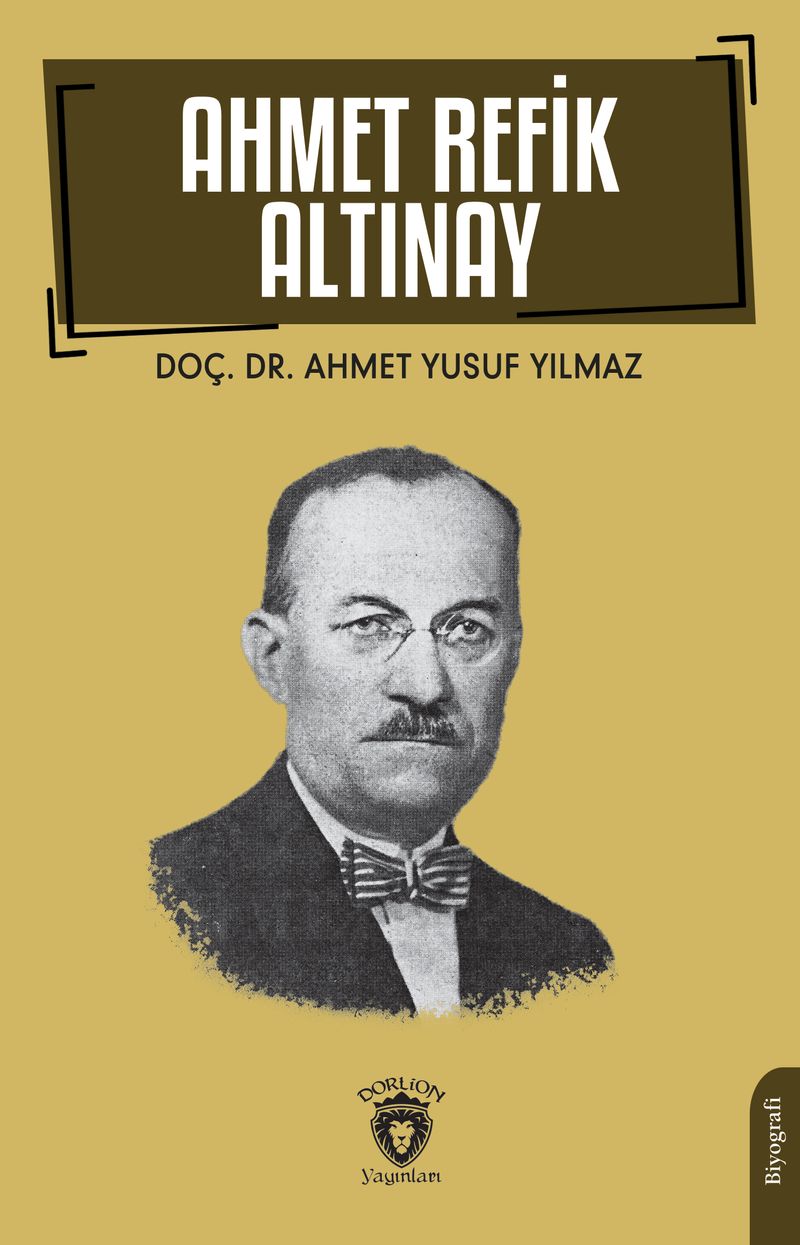 Ahmet Refik Altınay kitap kapağı