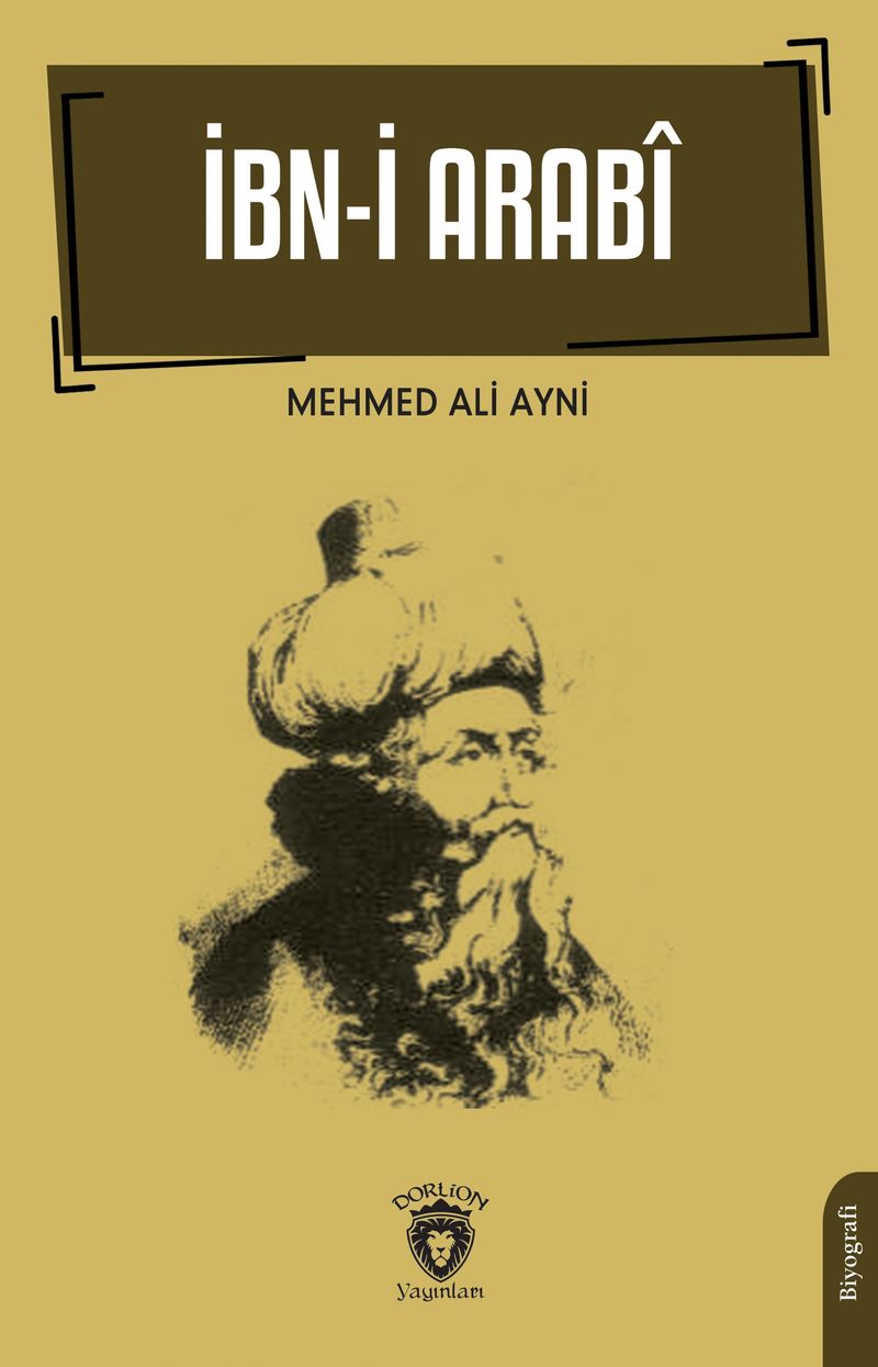 İbn-i Arabi kitap kapağı