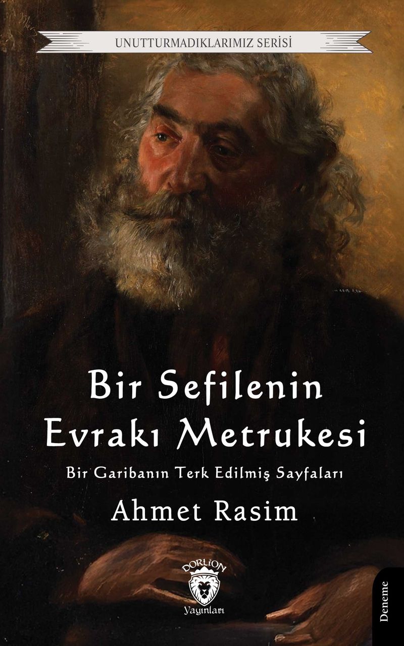Bir Sefilenin Evrakı Metrukesi (Bir Garibanın Terk Edilmiş Sayfaları) kitap kapağı