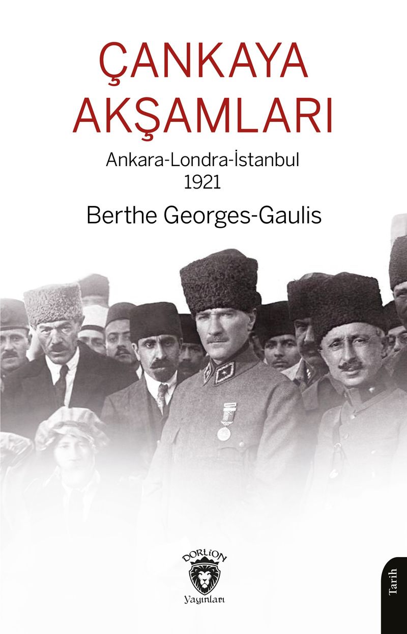 Çankaya Akşamları Ankara-Londra-İstanbul 1921 kitap kapağı