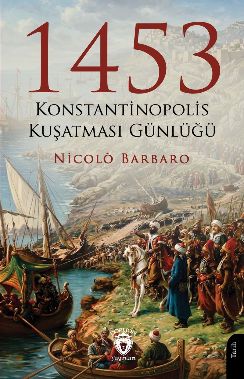 1453 Konstantinopolis Kuşatması Günlüğü kitap kapağı