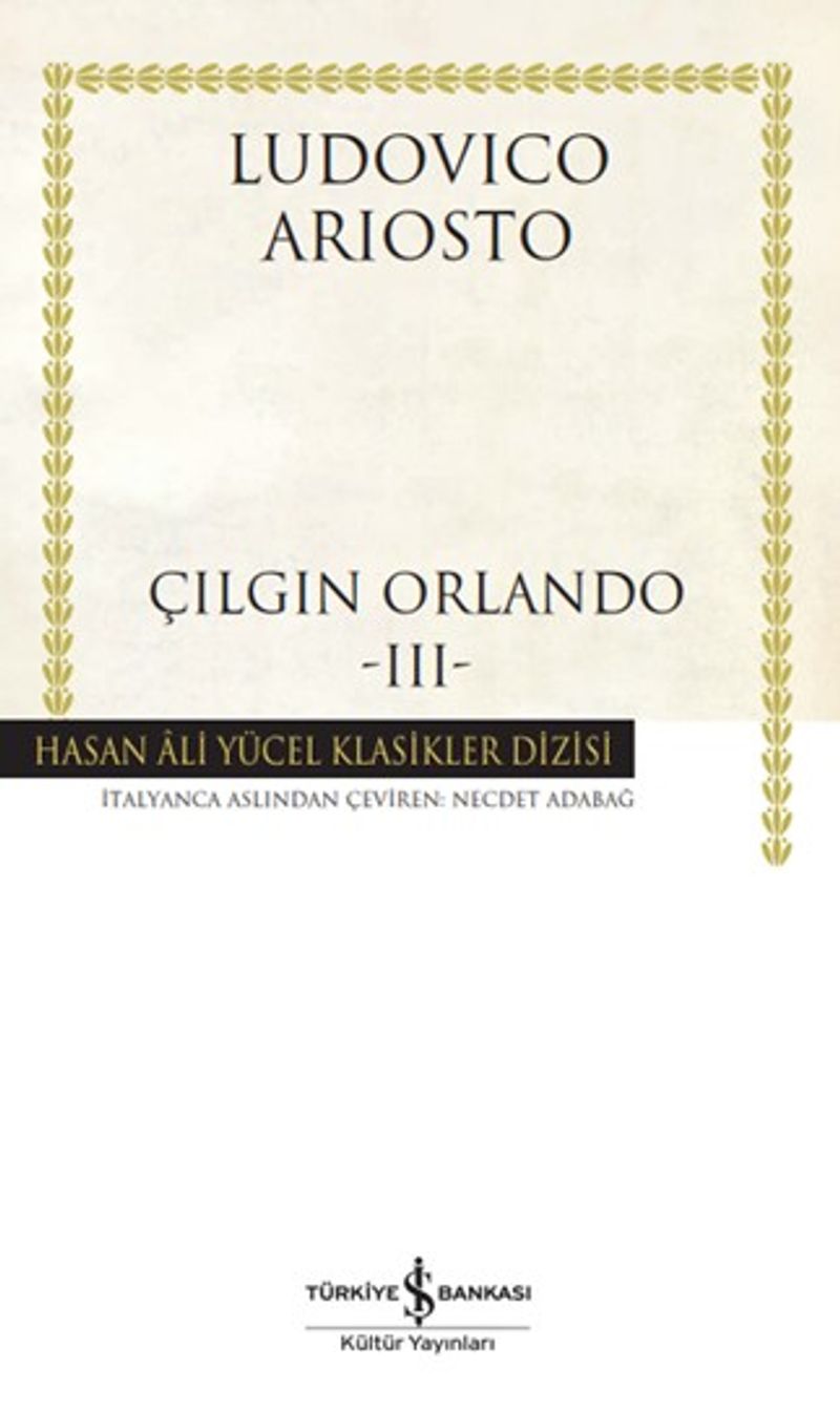 Çılgın Orlando III (Ciltli) kitap kapağı