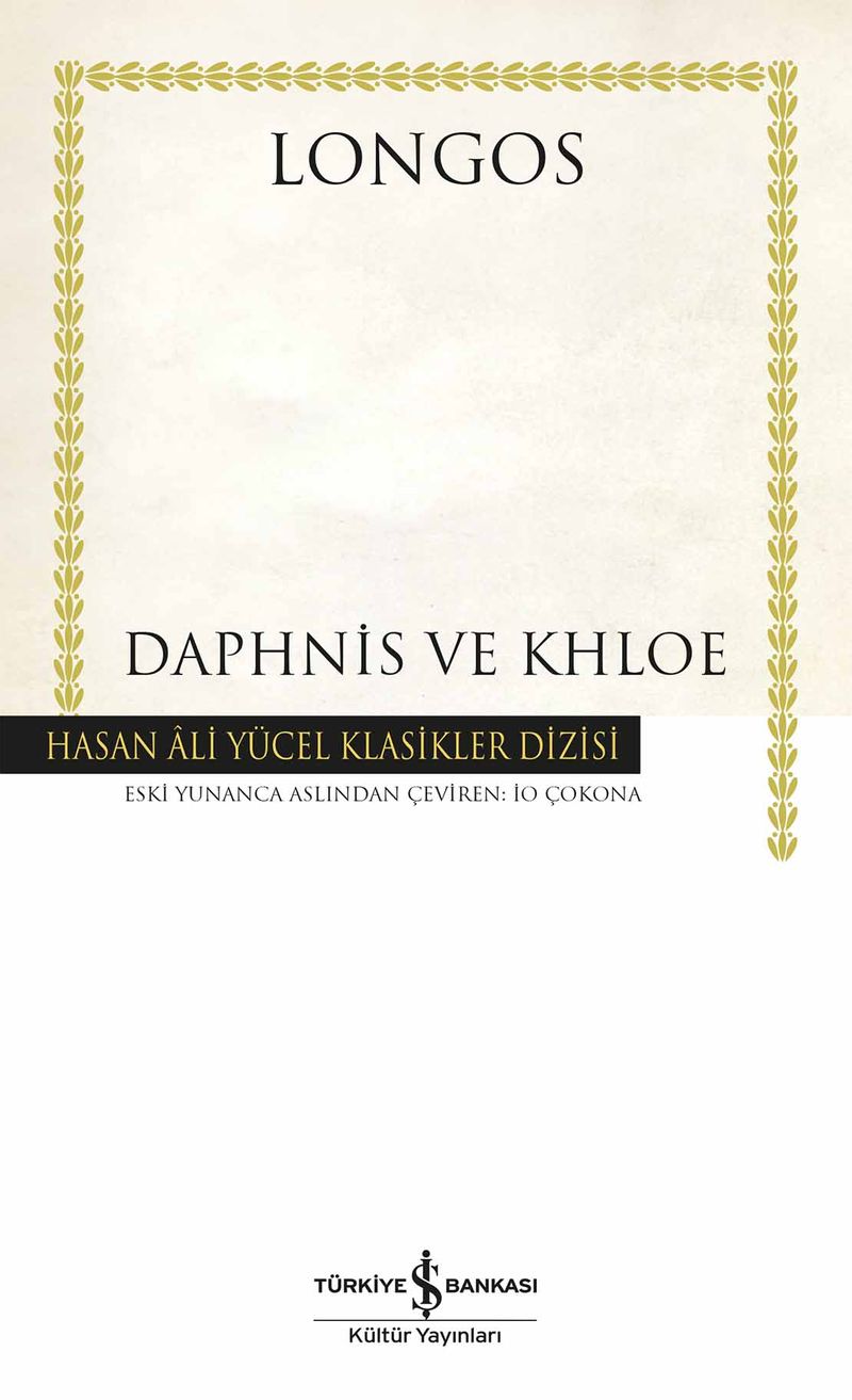 Daphnis ve Khloe (Ciltli) kitap kapağı