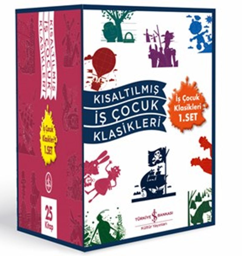 Kısaltılmış İş Çocuk Klasikleri 1. Set (25 Kitap) kitap kapağı