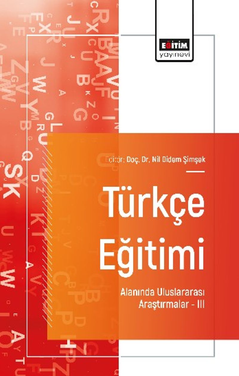Türkçe Eğitimi Alanında Uluslararası Araştırmalar III kitap kapağı
