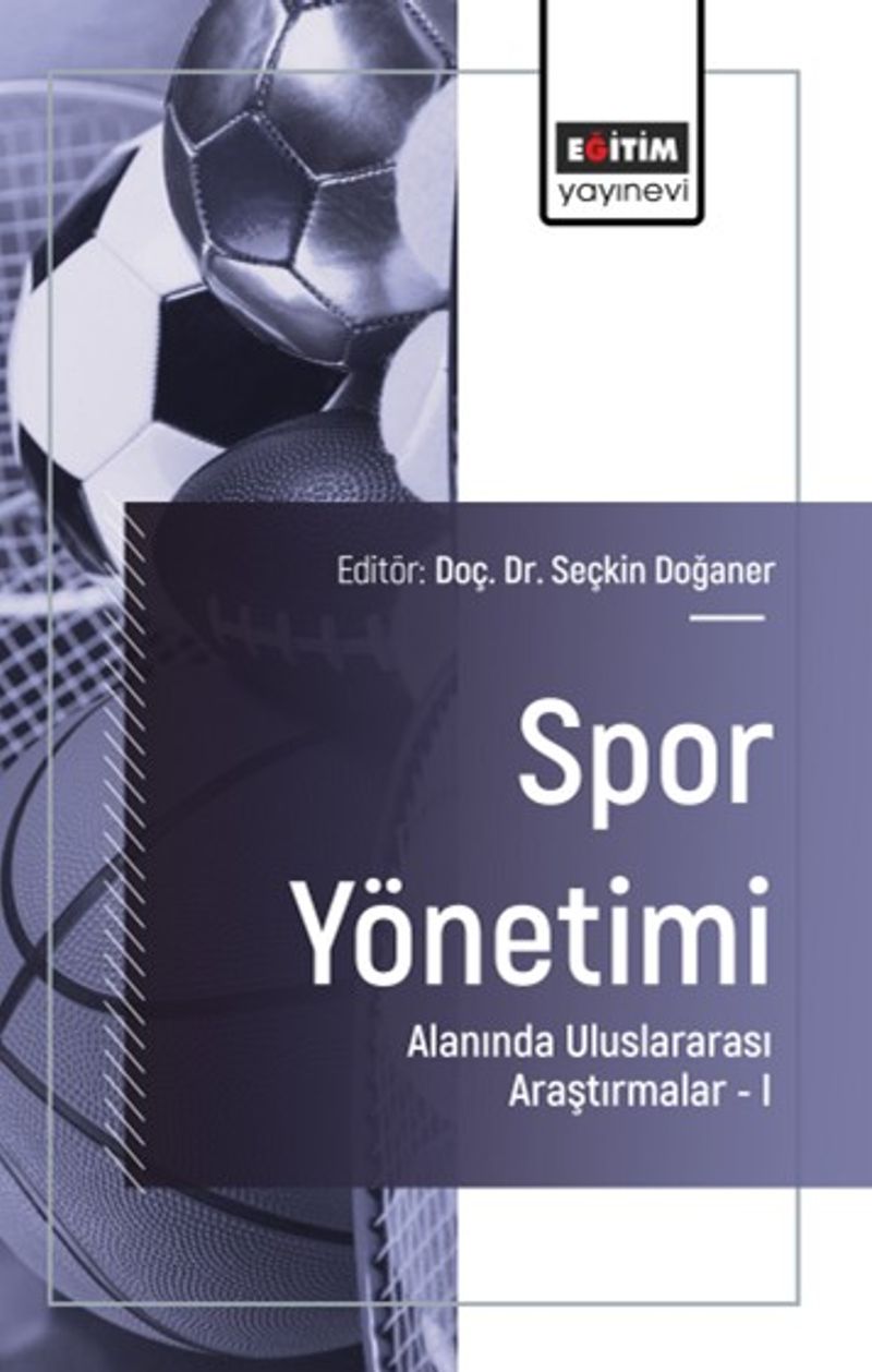 Spor Yönetimi Alanında Uluslararası Araştırmalar I kitap kapağı