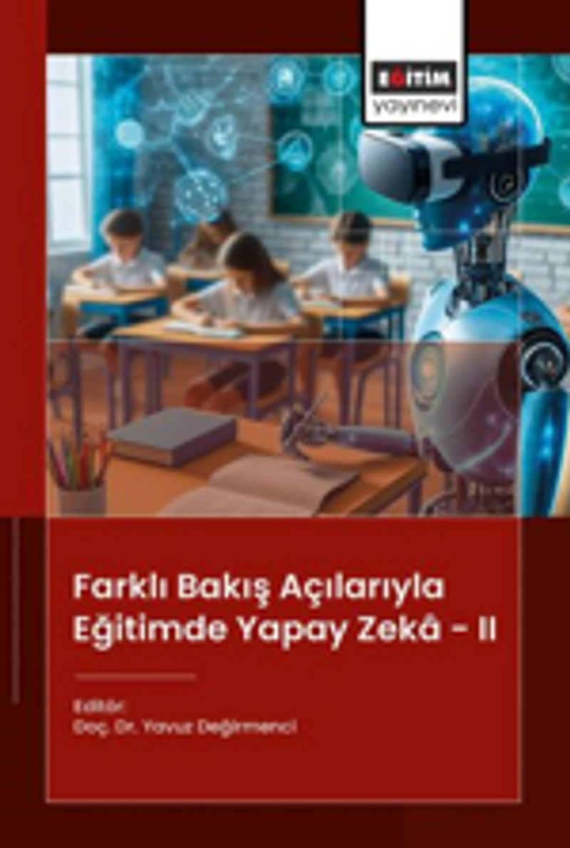 Farklı Bakış Açılarıyla Eğitimde Yapay Zeka - II kitap kapağı