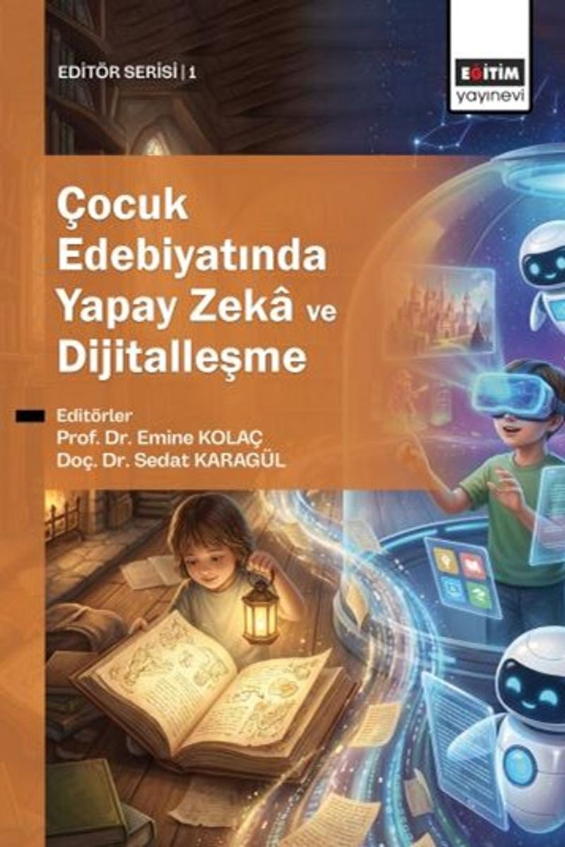 Çocuk Edebiyatında Yapay Zeka ve Dijitalleşme kitap kapağı