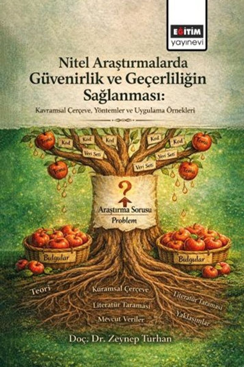 Nitel Araştırmalarda Güvenirlik ve Geçerliliğin Sağlanması: Kavramsal Çerçeve, Yöntemler ve Uygulama Örnekleri kitap kapağı