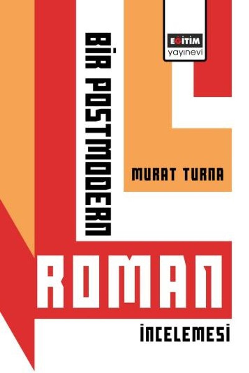 Bir Postmodern Roman İncelemesi kitap kapağı