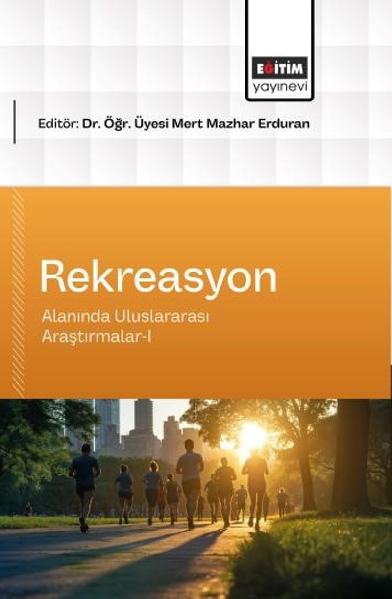 Rekreasyon Alanında Uluslararası Araştırmalar-I kitap kapağı