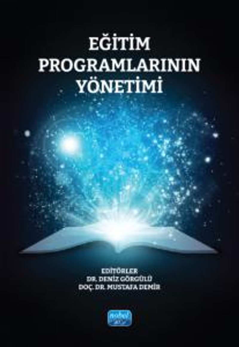 Eğitim Programlarının Yönetimi kitap kapağı